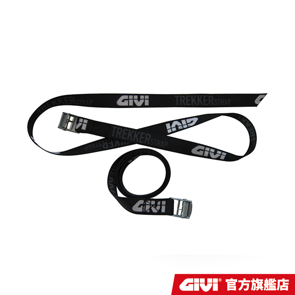 【GIVI】S350 固定繩/行李綁帶 一組2入TRK46/TRK52後箱專用 (170x25cm) 配件 台灣總代理