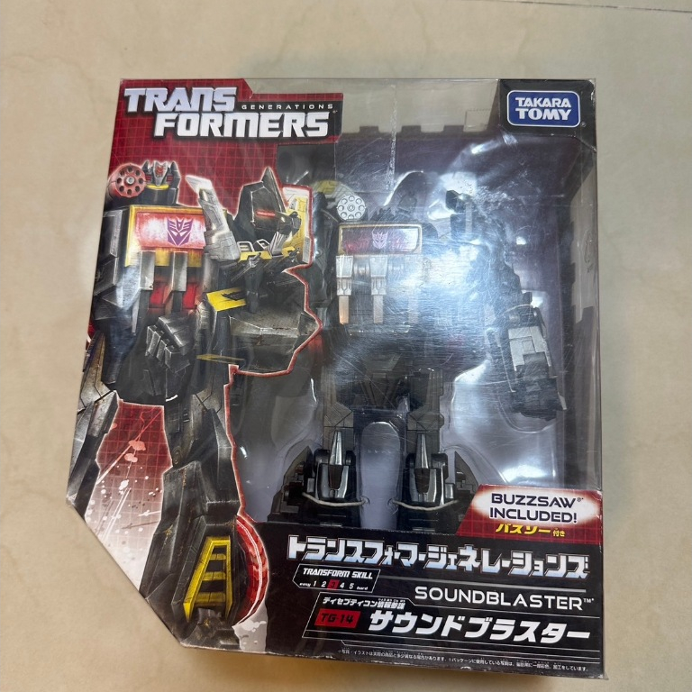 日版 TAKARATOMY 孩之寶 變形金剛 FOC 賽伯坦殞落 電玩版 黑音波 SOUNDWAVE