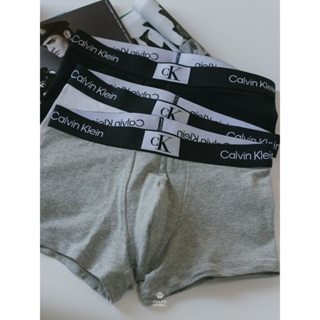 CK Calvin Klein 1996 男 內褲 四角褲 平口褲 彈力內褲 男性內褲 黑 灰 白 快速出貨 貼身內褲