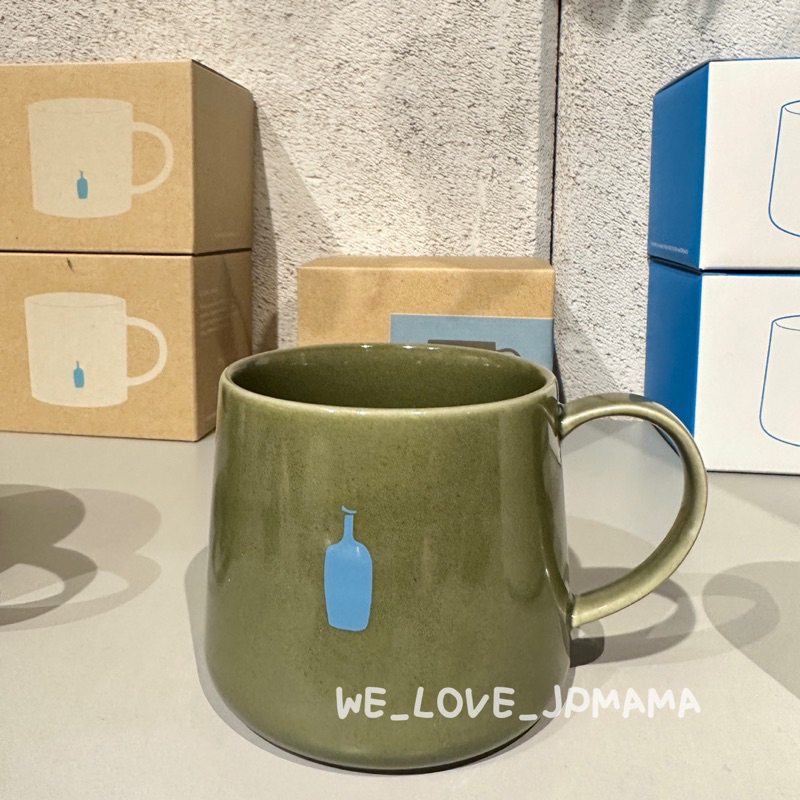 日本限定 藍瓶咖啡 藍瓶馬克杯 BLUE BOTTLE COFFEE 清澄 馬克杯 節慶 抹茶綠 松針綠 綠色 釉綠