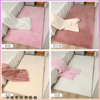 限時特價 北歐風加厚短毛絨地毯 客廳陽臺飄窗墊 客廳沙發茶几墊 仿兔毛地毯 臥室床邊毯滿鋪 絨毛滿鋪地毯 地墊