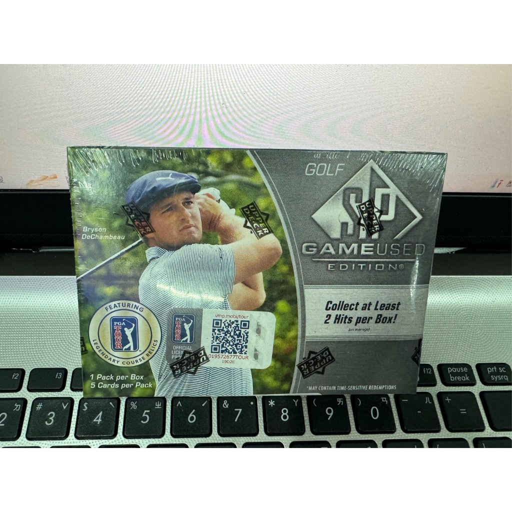 2021 Upper Deck SP Game Used UD SPGU Golf 高爾夫球卡 卡盒