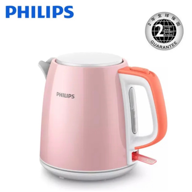 全新 Philips 飛利浦 1.0L 不鏽鋼煮水壺 蜜粉色 HD9348(HD9348/54)