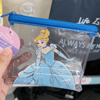 迪士尼公主仙度瑞拉pvc拉鏈袋 迪士尼公主 Hello Kitty 輕便鉛筆袋 收納袋 鉛筆盒