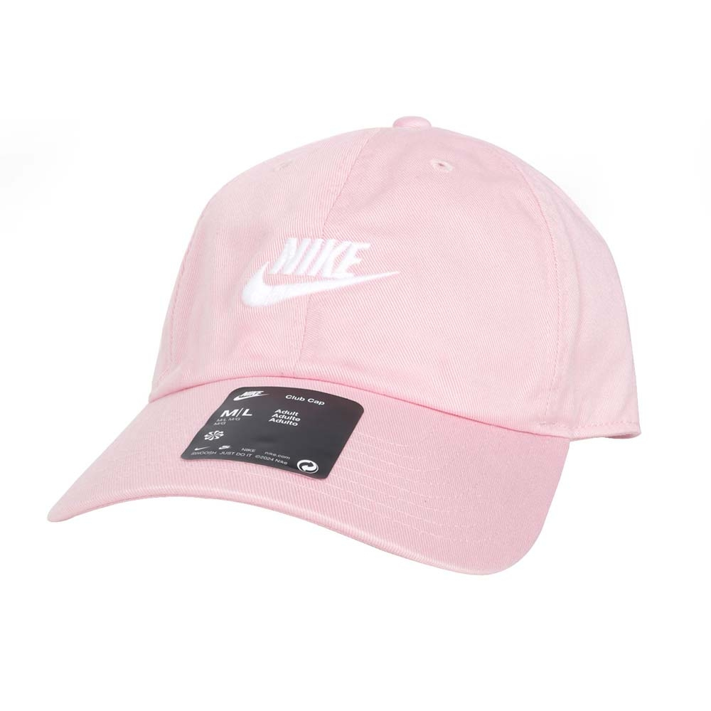 🍀NIKE CAP 刺繡老帽 M/L 粉色帽子FB5368-690