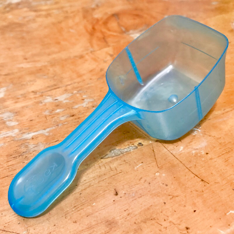 一匙靈 洗衣粉 湯匙 量匙 塑膠湯匙 洗衣粉湯匙 湯勺 藍色 透明