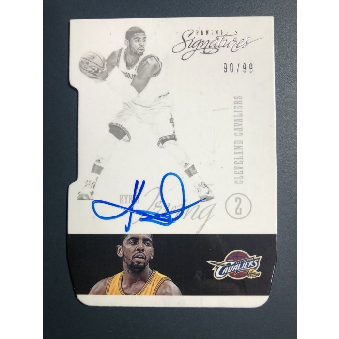 2012-13 SIGNATURES DIE-CUT KYRIE IRVING /99 簽名卡 新人rc球員卡 厄文