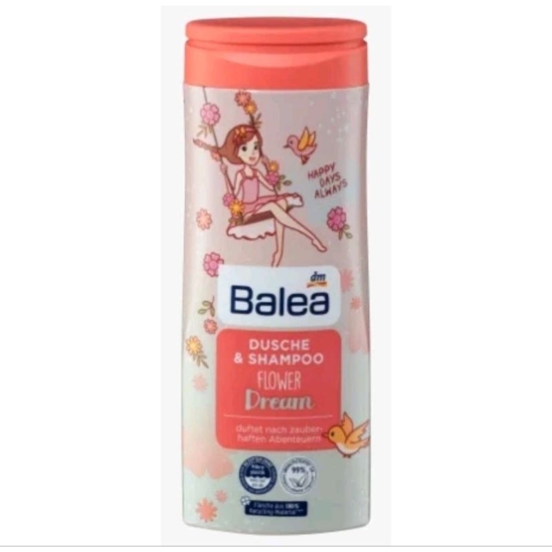 (開發票)德國 Balea 兒童洗髮沐浴300mI