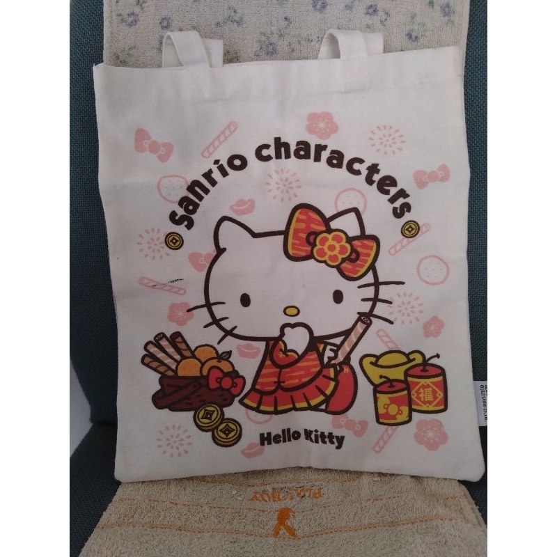 三麗鷗Hello Kitty限量紀念帆布袋