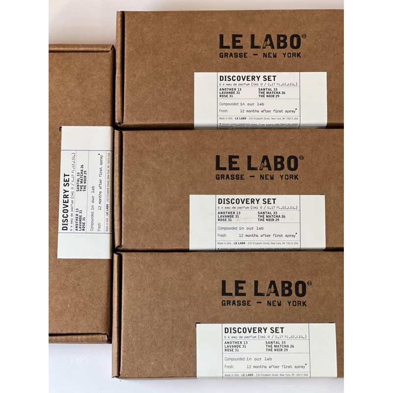 【早鳥優惠】Le Labo Discovery Set淡香精六件組(內含最新Lavande 31)