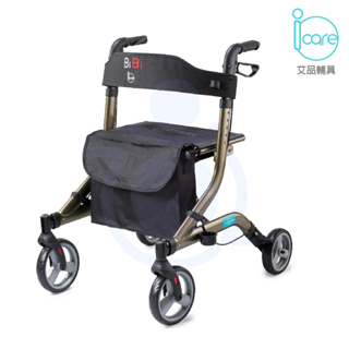 【免運】Icare 艾品 帶輪助行器 BIBI 可收合 助步車 助行椅 和樂輔具