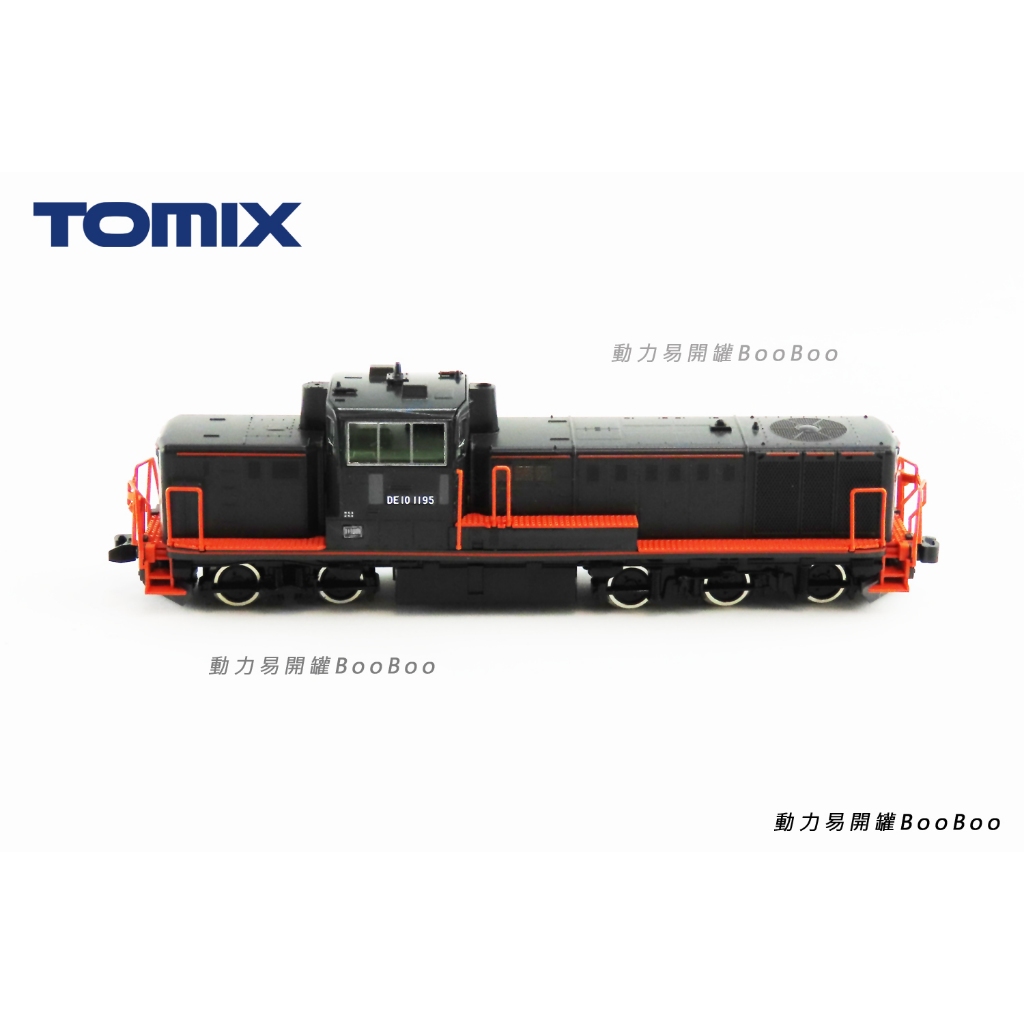 TOMIX 2229 N規 DE10 JR九州黑色塗裝 柴油機關車 已裝天線及車牌 DE10-1195 絕版品(九成新)