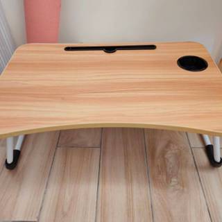木紋床上折疊桌/和室桌折疊桌電腦桌 需自取