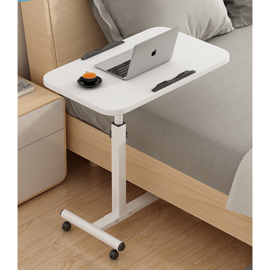 懶人筆記本電腦桌床上書桌簡約移動小桌子可旋轉升降床邊桌 移動方便 升降自如 可旋轉