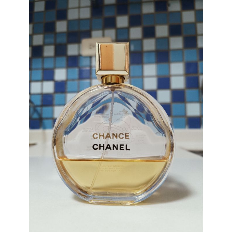 香奈兒Chanel chanel chance黃色邂逅香水100ml購自新加坡機場免稅店