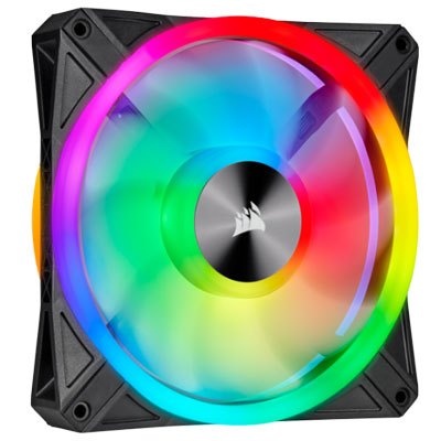 ~聯迅科技~散熱器 海盜船Corsair iCUE QL140 RGB 140mm PWM風扇 自取優惠洽詢