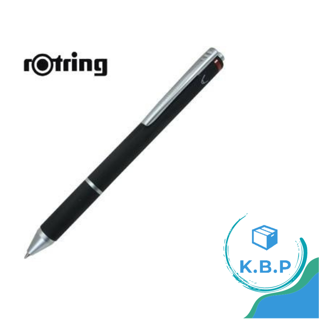 rOtring 4 in 1 Quattro Pen 四合一 多功能筆 黑/紅/藍原子筆+鉛筆 502-700F