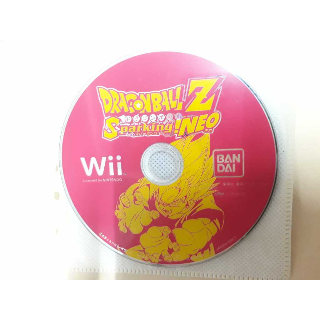 Wii 七龍珠 Z Sparking! NEO 日版(裸片)