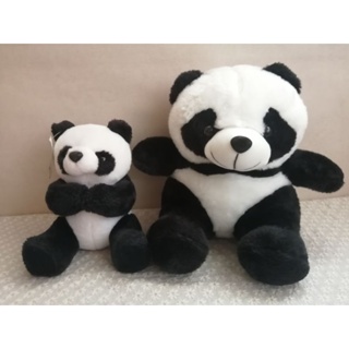 貓熊 熊貓 熊貓 2隻一起賣 娃娃 玩偶 布偶 二手
