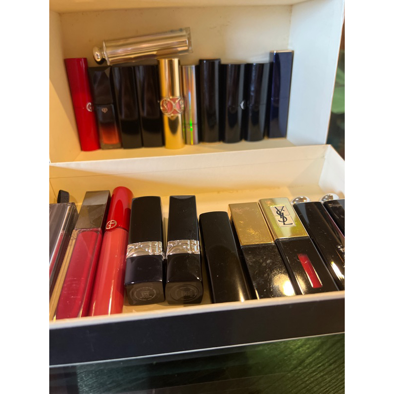 專櫃二手口紅（Chanel  Dior  肌膚之鑰  蘭蔻  YSL…)