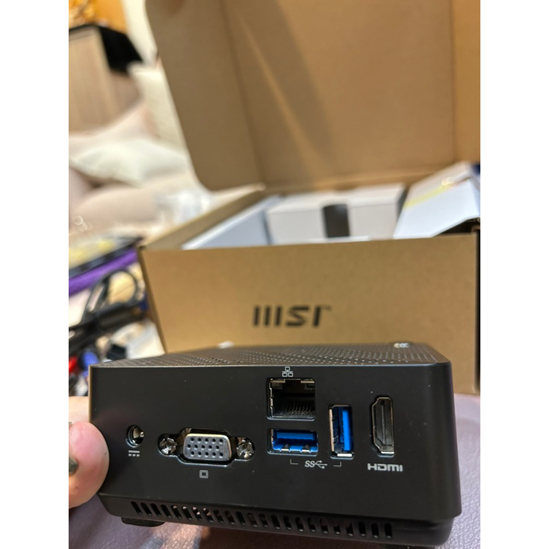 MSI CUBI N JSL-081TW迷你主機二手9.5成新