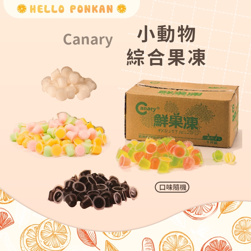 柑仔牧場探險🍊｜Canary 小動物綜合果凍 水果 優格 乳酸 黑糖 蜜袋鼯/倉鼠/黃金鼠/甲蟲/天竺鼠點心 小寵點心