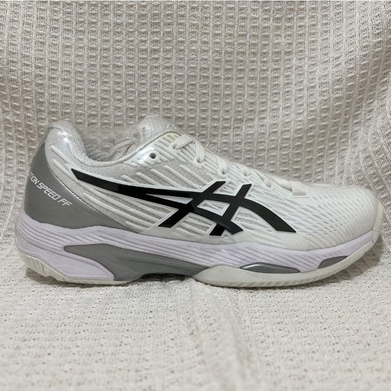 【MAZGO】ASICS 亞瑟士 SOLUTION SPEED FF 2 女款 網球鞋 網球 1042A136-100