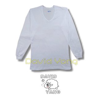**大衛羊的衣店園**MIT【春.秋】三福862羅紋大男長袖 圓領/V領 長袖 內衣 羅紋棉 薄長袖 衛生衣