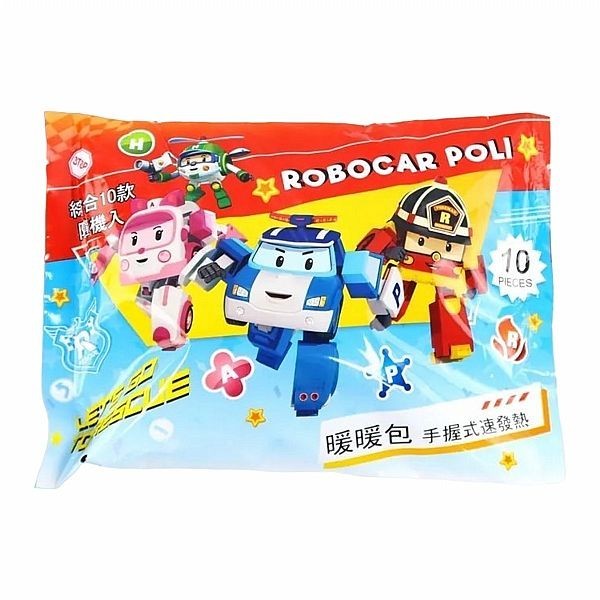 Robocar Poli 暖暖包(10片入) 款式隨機出貨【小三美日】DS018312