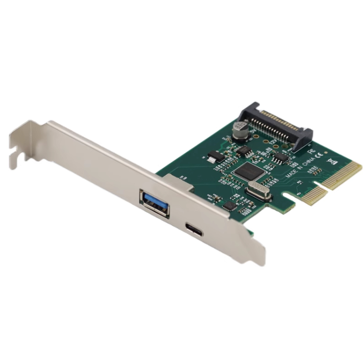 PCIE 轉 Type-C 3.1+USB3.0 擴充卡 轉接卡