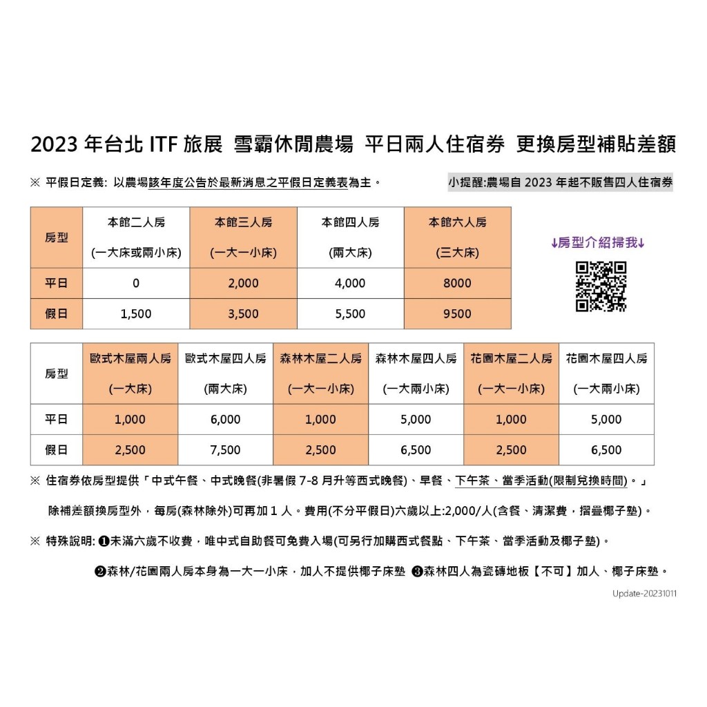 小魚兒╭☆ 新竹觀霧雪霸休閒農場~本館2人房 (代訂房,可升等)平日住宿~含早餐/午餐/晚餐/下午茶/DIY