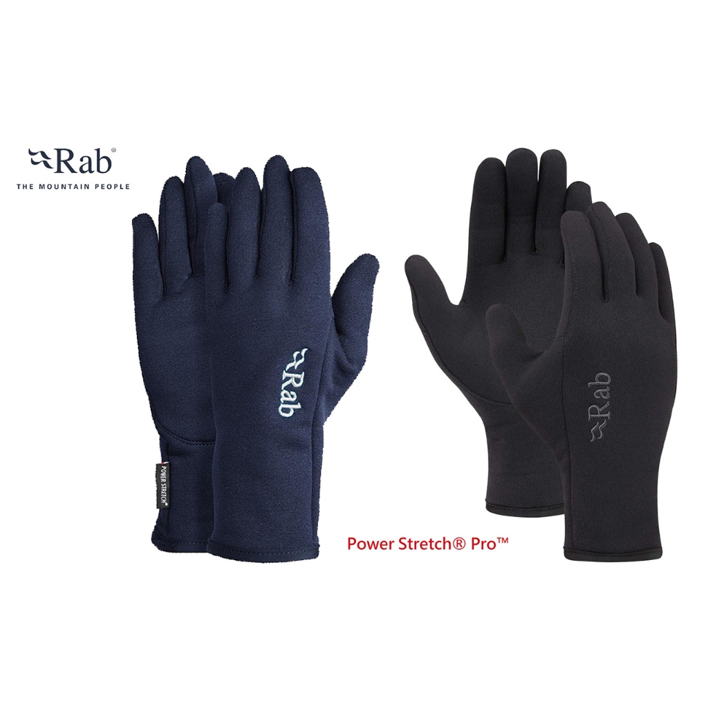 Rab|英國| Power Stretch Pro Glove保暖手套/冬季運動/QAG-48