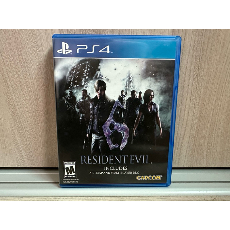 PS4 惡靈古堡6 Resident Evil 6 Biohazard 6 美版