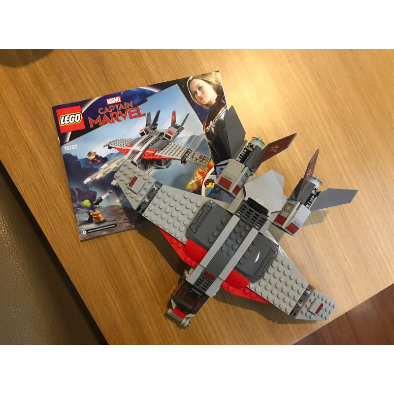 Lego 76127 載具(無人偶）漫威 驚奇隊長