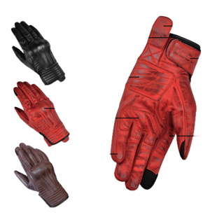 Astone 防摔手套 LA65 多色可選 皮革 加厚耐磨 可觸控 透氣 復古 手套