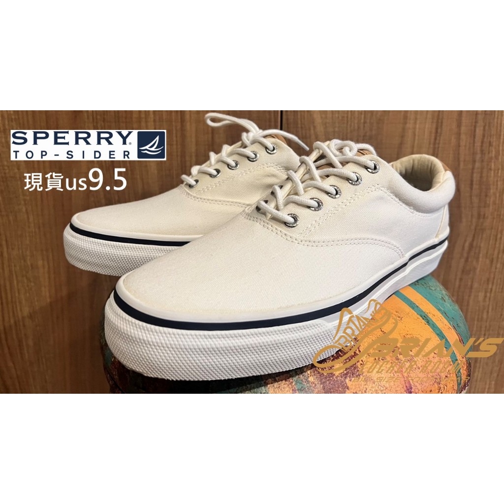 現貨 賠本出清特價 us9.5 28.5cm 美國Sperry 經典帆布鞋 休閒鞋