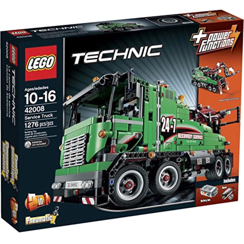 全新 樂高 Lego 42008 綠色卡車 工作車 Technic 科技 Service Truck