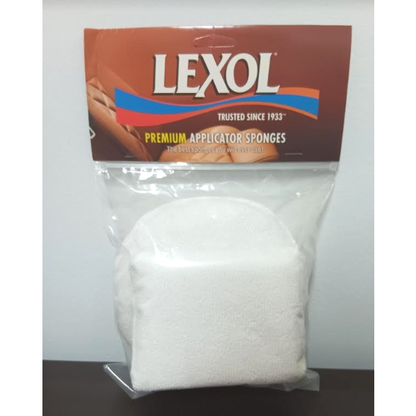 LEXOL 優質塗抹海棉 2入裝 (圓形:1個、方形：1個)