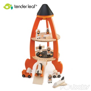 美國 Tender Leaf Toys 宇宙探險火箭組(積木益智遊戲) /學齡前玩具.木頭玩具.安全.模擬玩具