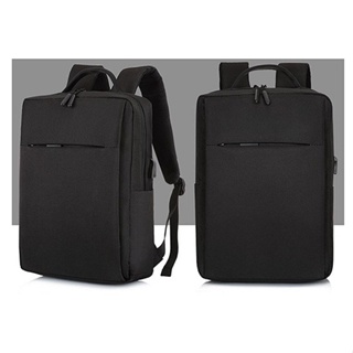 極簡電腦背包黑色 17.3吋(SH0068BK)筆電包 雙肩背包 商務包