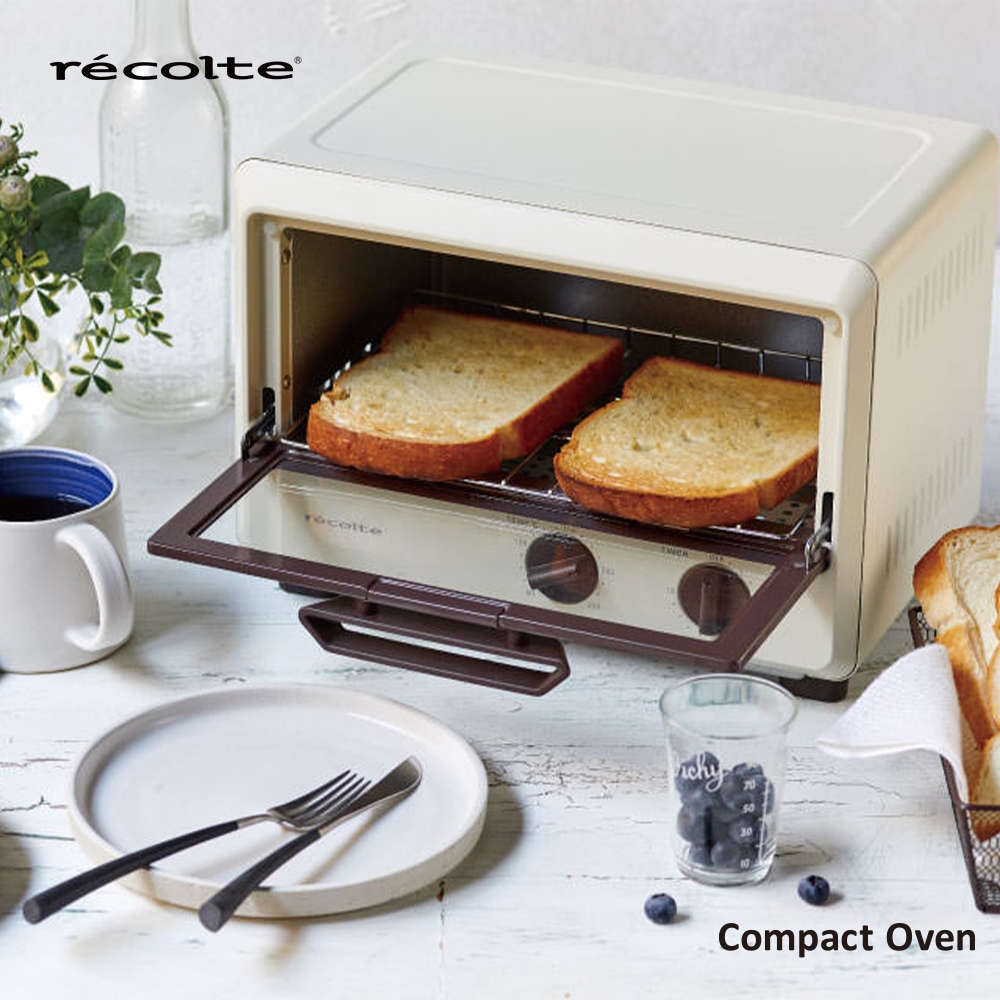 recolte日本麗克特 Compact 電烤箱 ROT-1 小烤箱  烤麵包機 原廠總代理公司貨一年保固