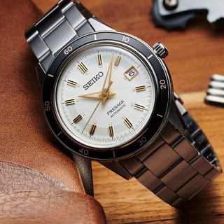 SEIKO精工 Presage Style60’s系列機械錶-40.8mm 4R35-05A0S(SRPG03J1)