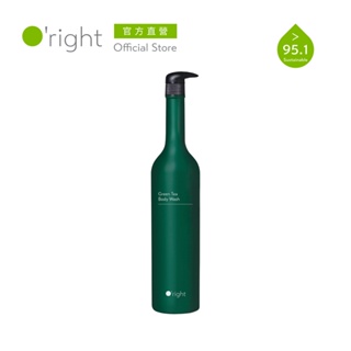O'right 歐萊德 綠茶沐浴乳-典藏版1000mL 致贈 好禮二選一 春日茶香揉和淡雅花香 自然清新 舒爽