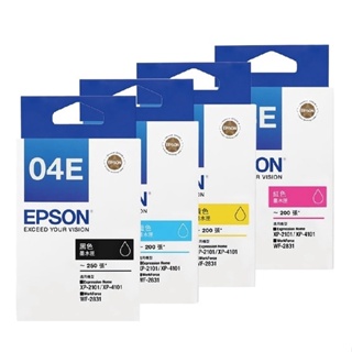 EPSON 04E 原廠墨水匣 T04E150∣T04E250∣T04E350∣T04E450