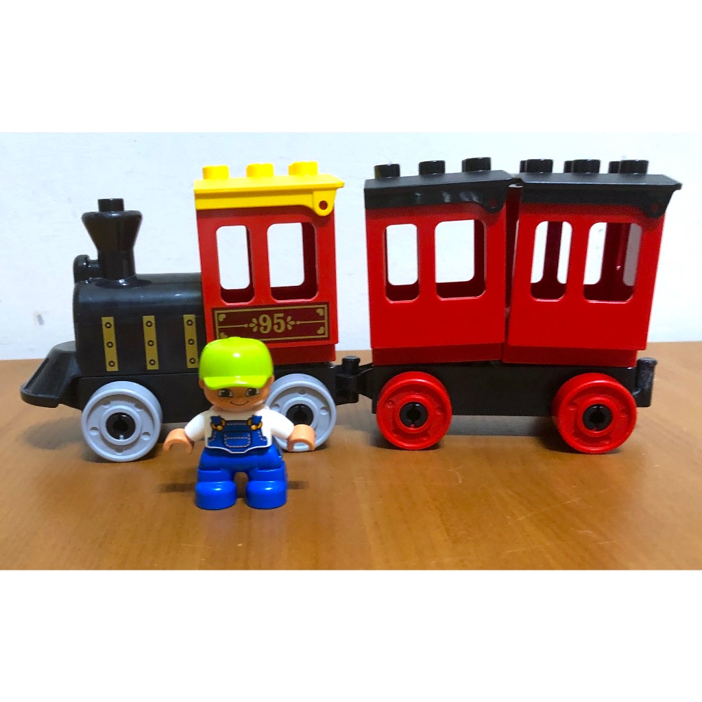 樂高 LEGO DUPLO 得寶系列 智能蒸汽火車 大積木益智組合玩具
