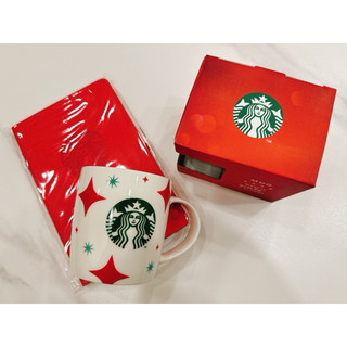 Starbucks 星巴克聖誕馬克杯 + 筆記本禮物組合 全新 耶誕禮物 交換禮物