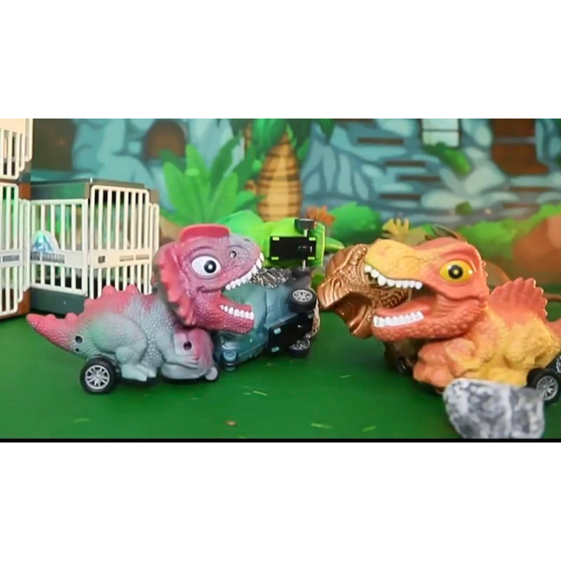 出清 大號恐龍 慣性玩具車🦕 雙冠龍 脊龍 車車 逼真恐龍 慣性車 玩具車 滑行車