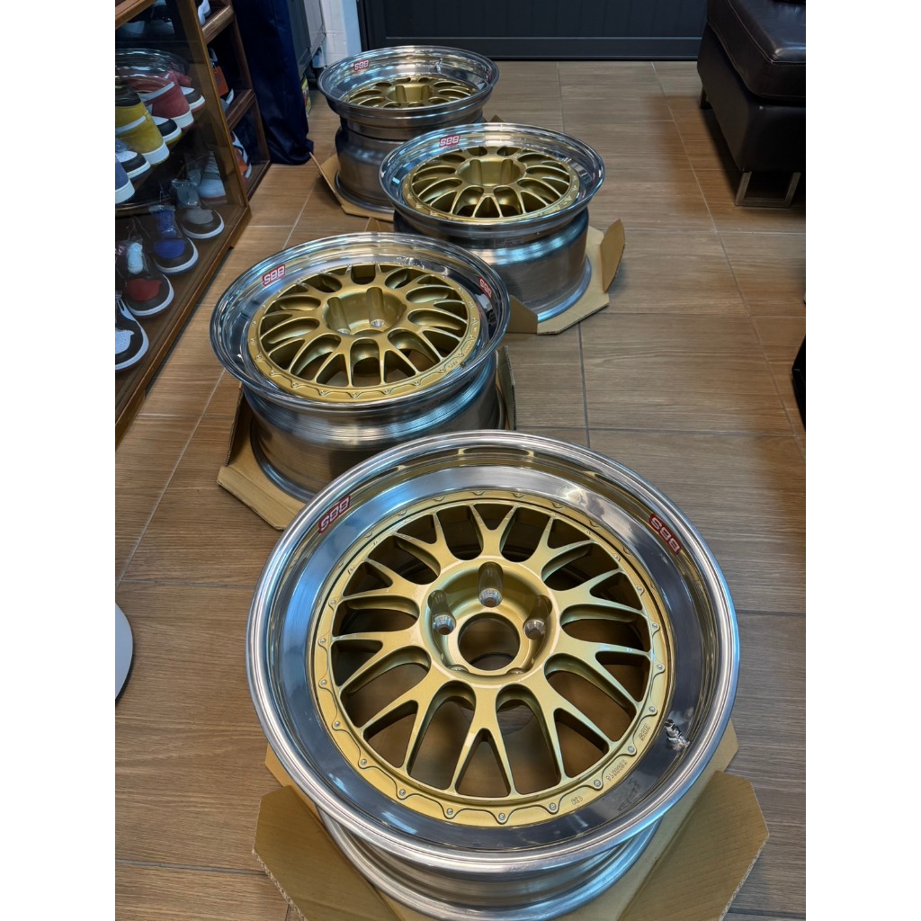 ◆現貨◆BBS Motorsport E88 GOLD #19 5/120 (F8X M3 M4)