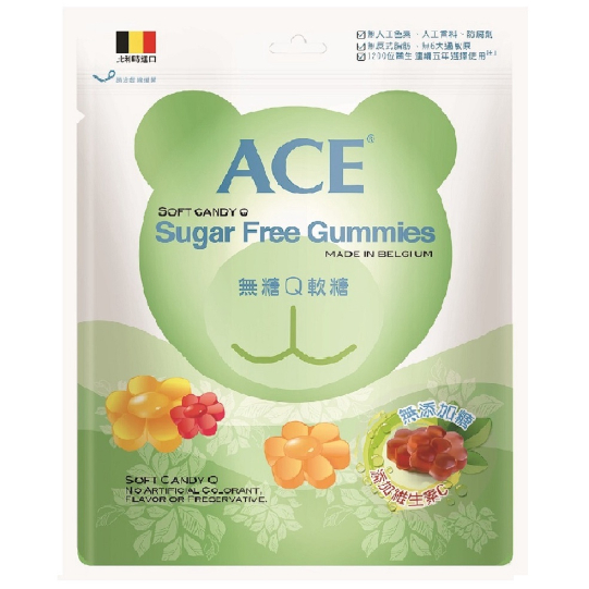 ACE無糖Q軟糖 48G/量販包240G  立康藥局