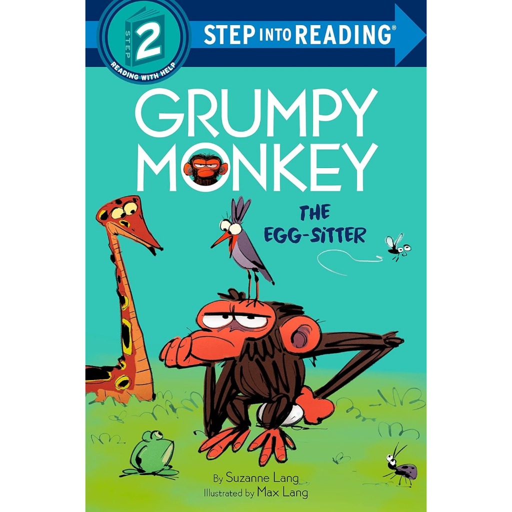 Step into Reading 2: Grumpy Monkey The Egg-Sitter/Suzanne Lang  文鶴書店 Crane Publishing